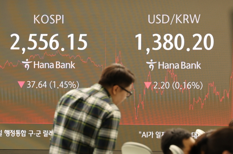 Seoul shares dip nearly 1.5% on tech, financial losses