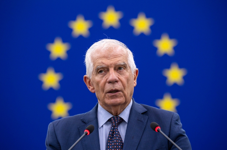 EU's Borrell vows to advance security, defense ties with S. Korea