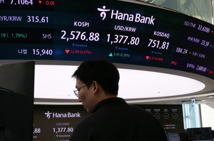 Seoul shares down for 2nd day amid US election uncertainties