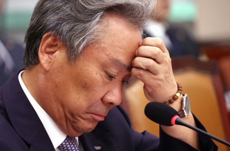 Incumbent S. Korean Olympic chief allowed to run for 3rd term despite suspension