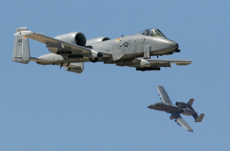 US Air Force to retire A-10 attack aircraft in S. Korea by fiscal year 2025