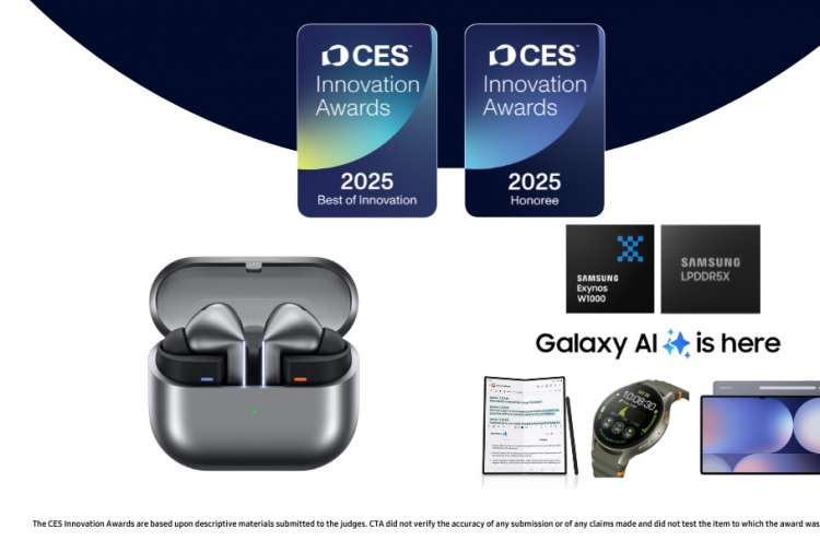 Samsung, LG clean up at CES 2025 Innovation Awards