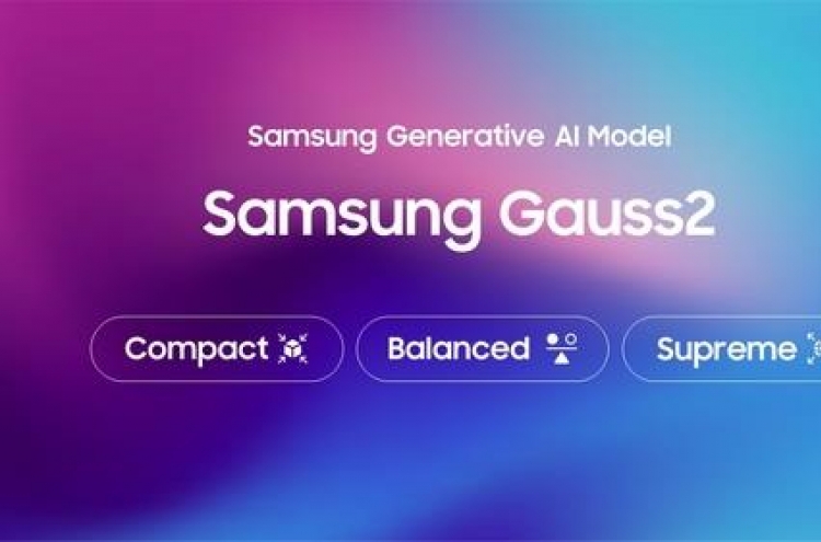 Samsung Electronics introduces 2nd-generation AI model, Gauss 2