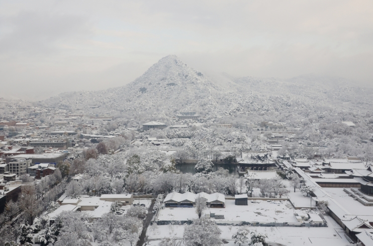 Seoul snowfall now third heaviest on record