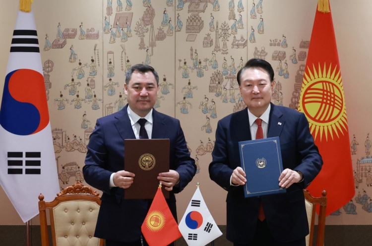 S. Korea, Kyrgyzstan ink Comprehensive Partnership