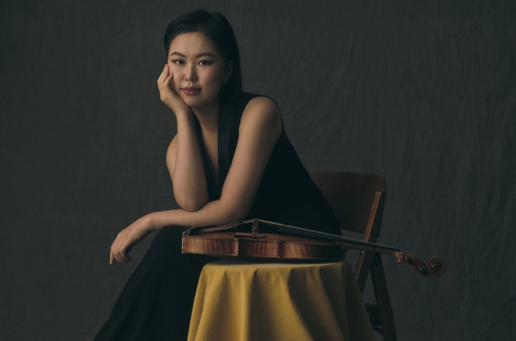 [Herald Interview] Chung Myung-whun’s featured violinist Lee Soo-been strives for consistent greatness