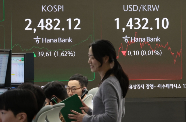 Seoul shares up for 3rd day on bargain hunting amid political turmoil