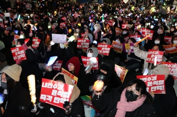 Young women lead anti-Yoon Suk Yeol protests