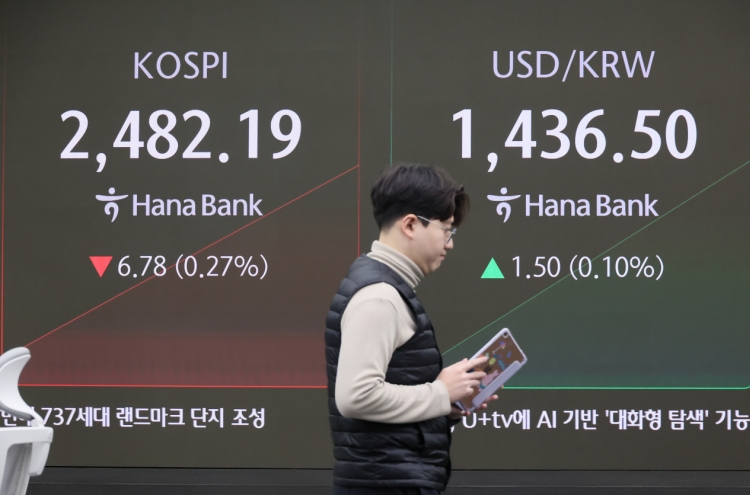 Seoul shares open lower ahead of US rate decision