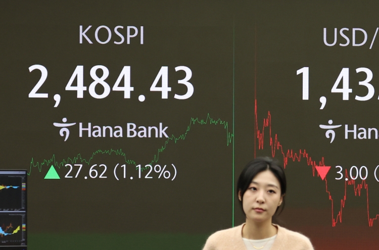 Seoul shares soar over 1% on bargain hunting