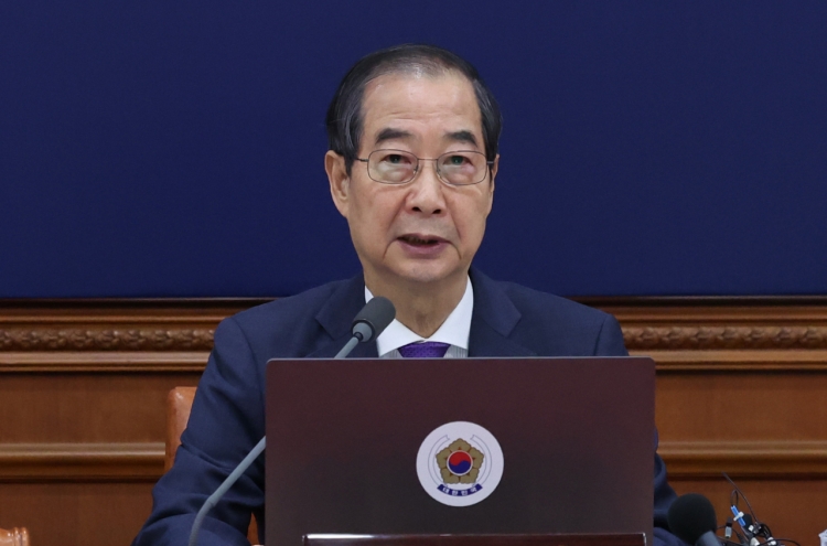 Acting President Han to hold extraordinary Cabinet meeting on Thursday