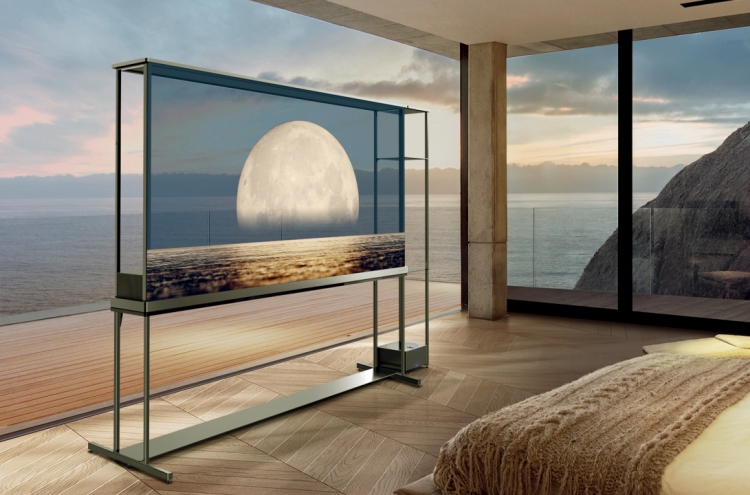 [Photo News] World’s first wireless, transparent TV