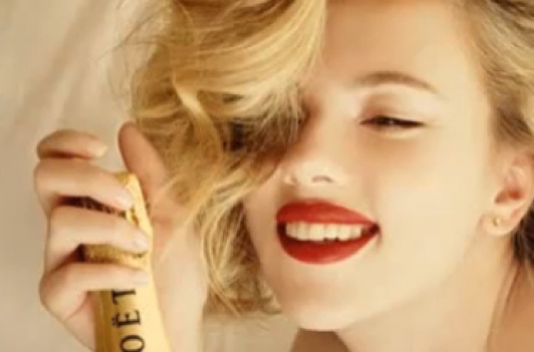 Scarlett Johansson’s sexy new ad for Moet & Chandon champagne
