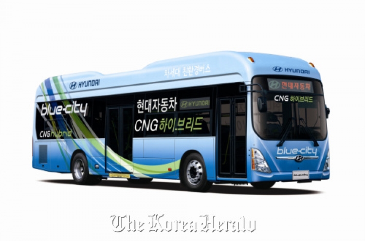 Hyundai introduces hybrid bus
