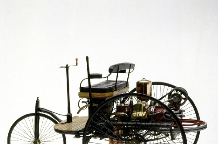 The tricycle that roared ― world’s first car weighed-in 125 years ago