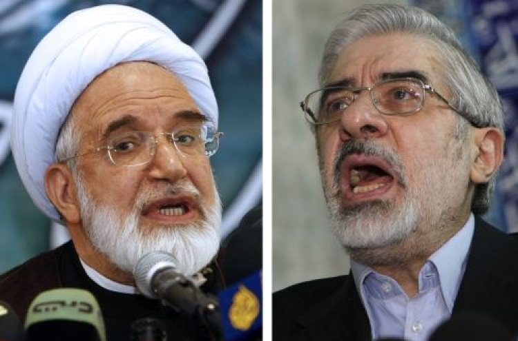 Iran opposition leaders arrested