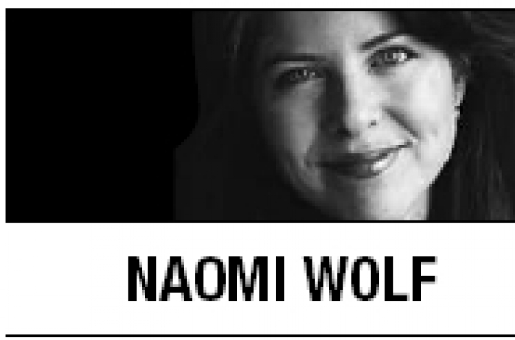[Naomi Wolf] The feminist revolution behind Middle East upheaval
