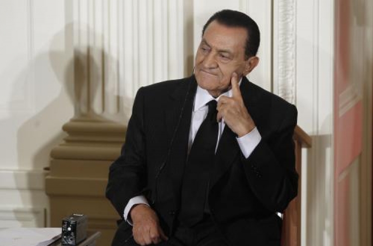 Egypt’s former leader denies abuse of power