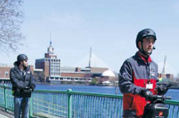 Boston science museum offering Segway tours