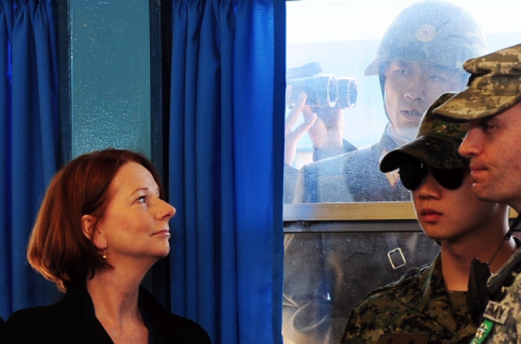 P.M. Gillard mourns Korean War dead