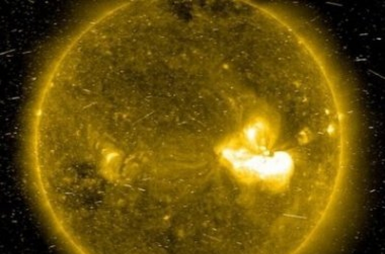 Solar flare could disrupt Earth communications