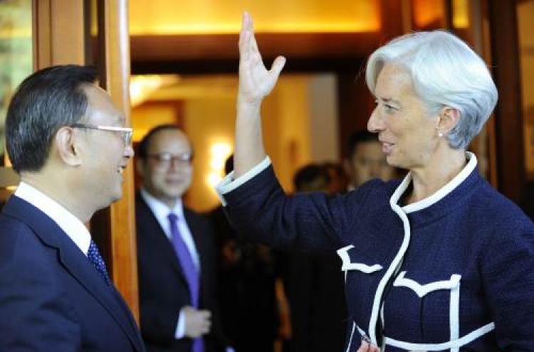 Lagarde: Pleased with China talks