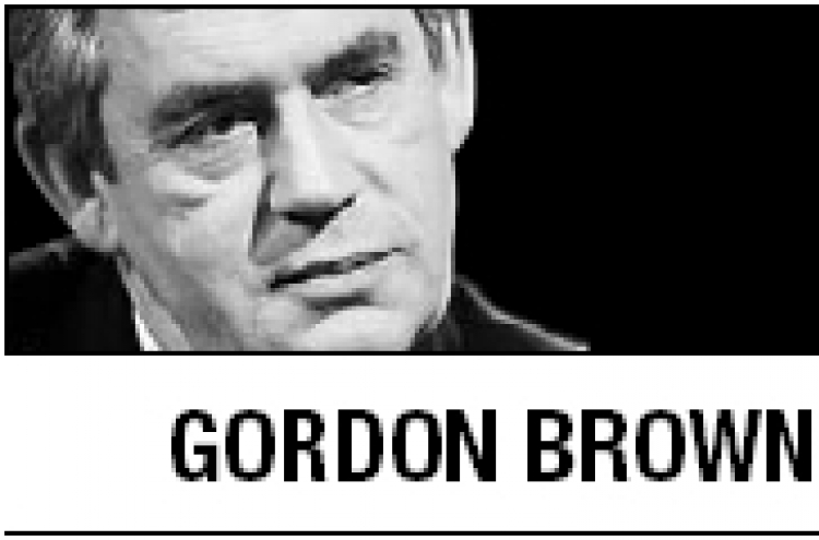 [Gordon Brown] Why Europe slept during crisis