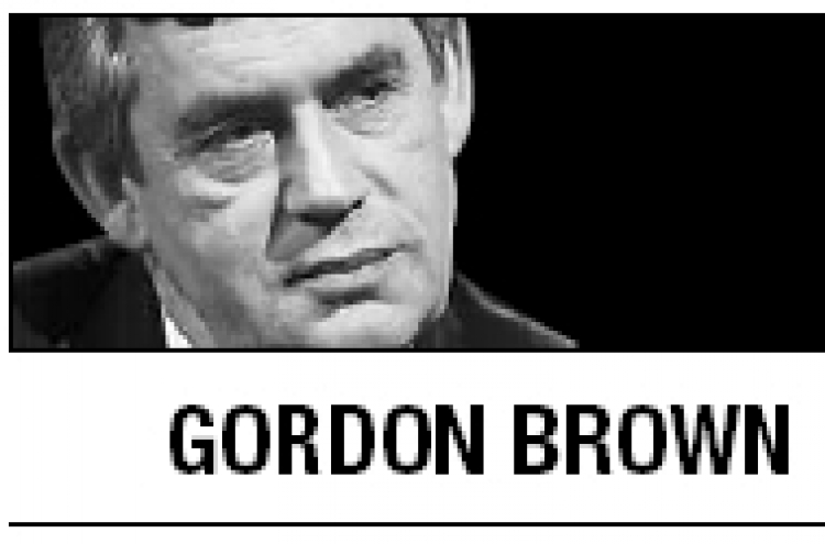 [Gordon Brown] In the wake of the euro summit