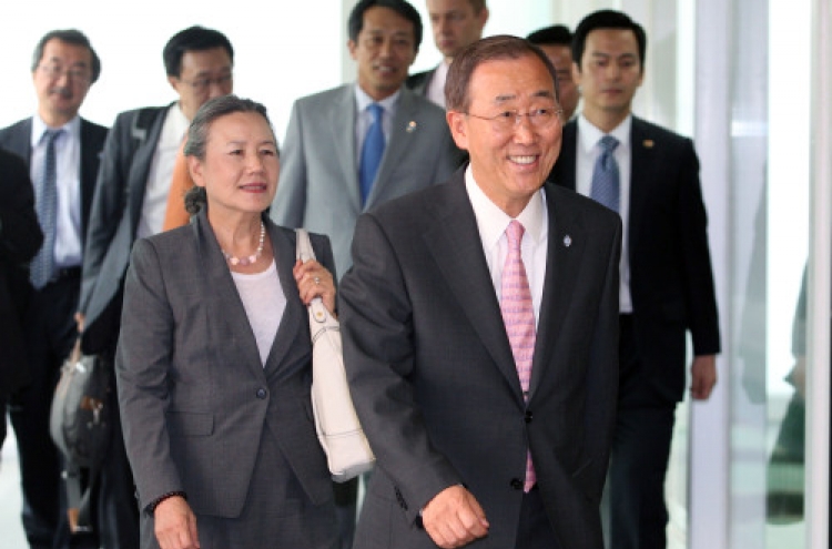U.N. chief urges Korea to play bigger global role