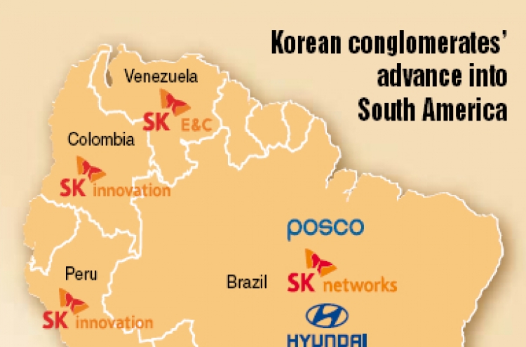 S. America new investment hub for Korean firms