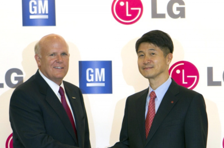 LG, GM join hands to build electric cars