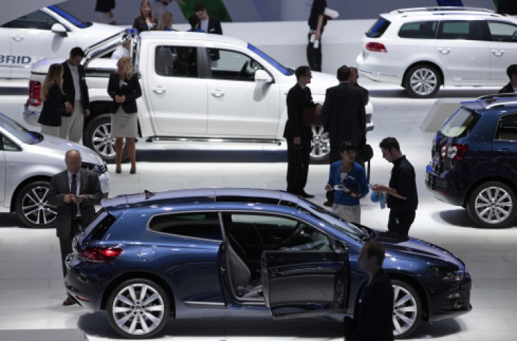 Volkswagen, GM lead 7.8% growth in Aug. Europe car sales