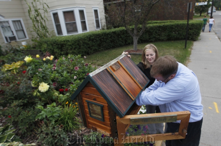 Little Free Libraries lets neighbors share books and a bit of themselves