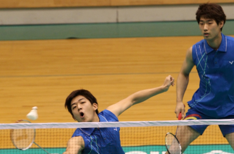 Korean badminton pair win French title