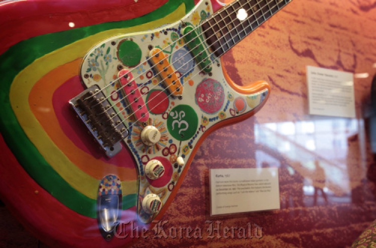 ‘Living in the Material World’ exhibit opens at the Grammy Museum