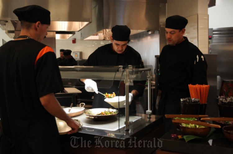 Upscale, ethnic fare is on the menu at more universities