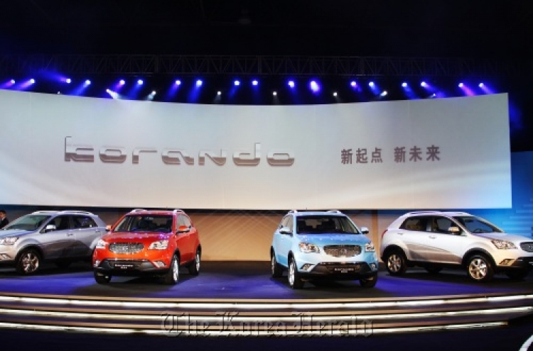 Ssangyong Motor exports to set milestone this year
