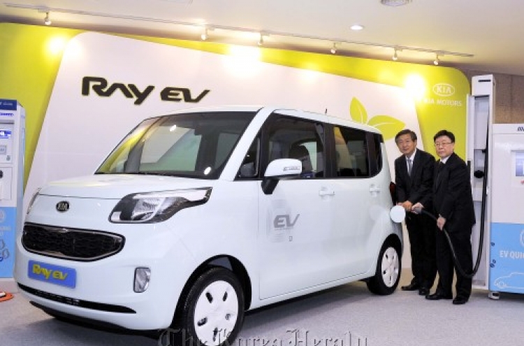 Kia Motors introduces electric model for Ray