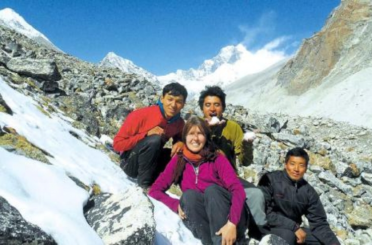 Like walking? Try the Himalayan range, all of it