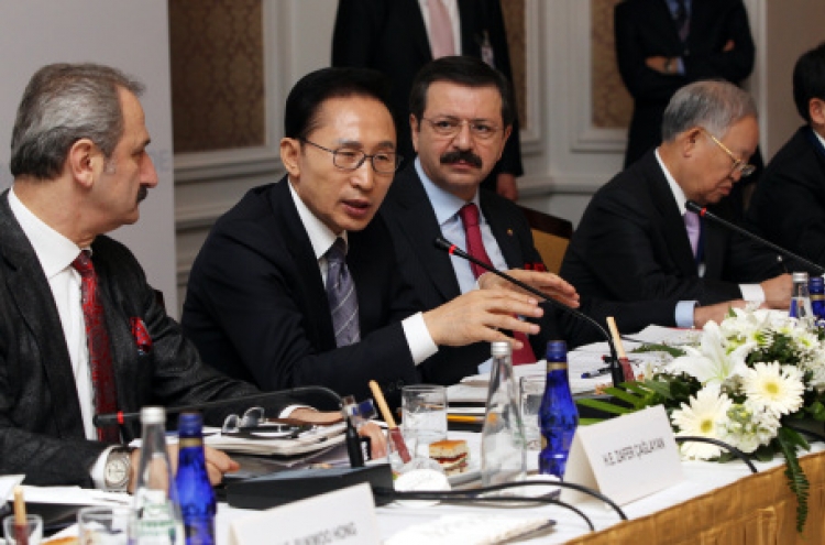 Korea, Turkey agree to work for early conclusion of FTA