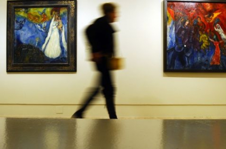 Madrid opens major Marc Chagall exhibition