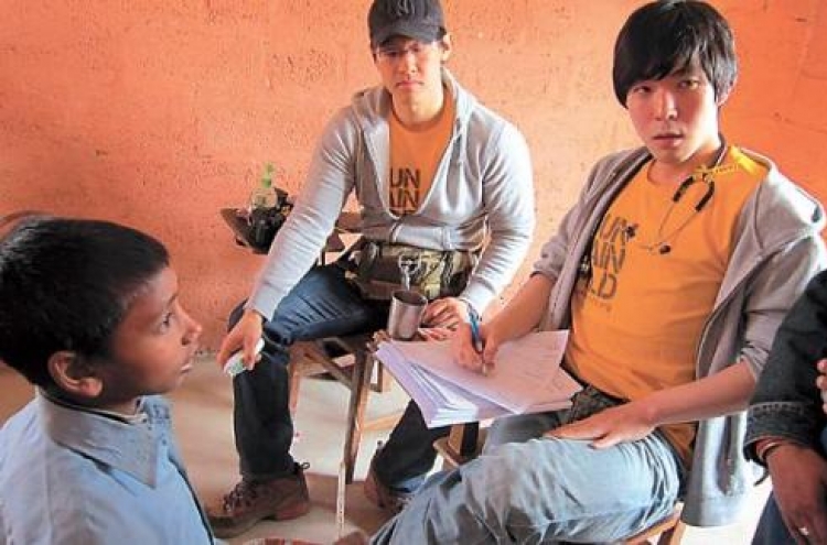 Koreans help mountain kids in Nepal