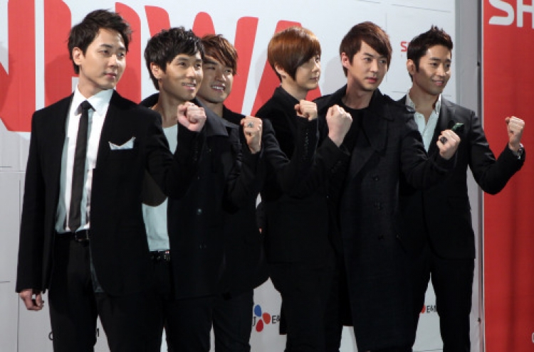 Shinhwa hopes to remain Korea's longest-running boy band