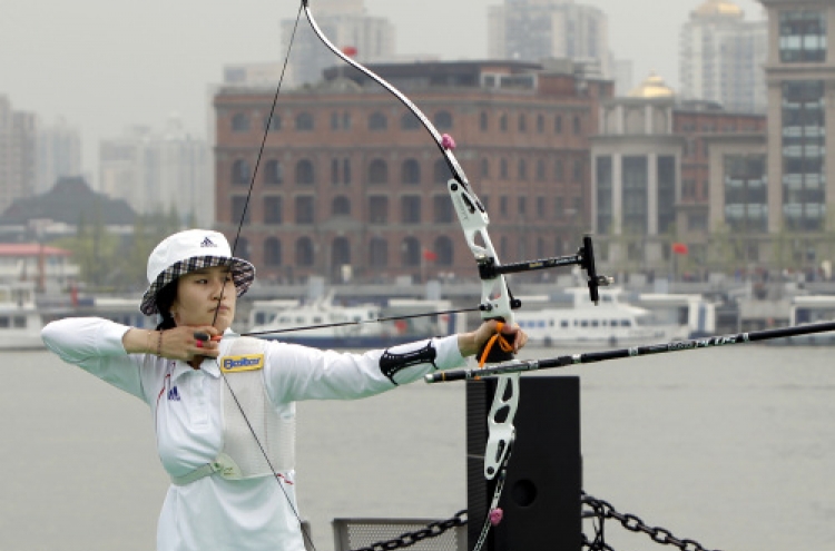 Korean archers win 2 golds at World Cup