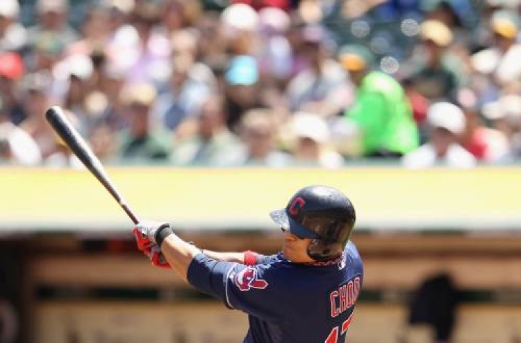 A’s avoid Tribe sweep