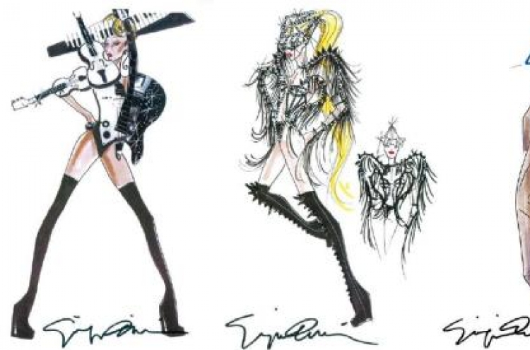 Lady Gaga new tour costumes unveiled