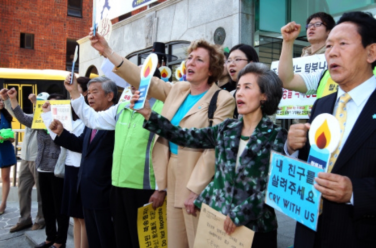 Campaign increases awareness of N.K. refugee issue