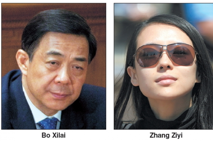 Bo Xilai, Zhang Ziyi reportedly mired in $1.5m prostitution scandal