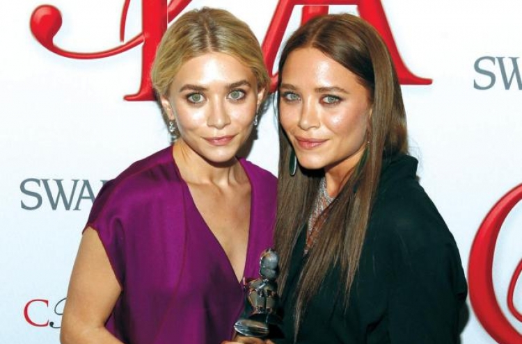 Olsen twins get fashion’s big prize