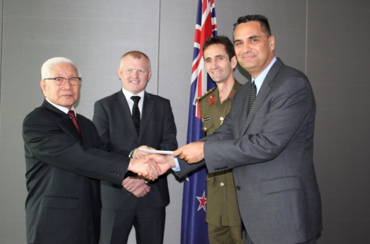 New Zealand honors Korean War veteran